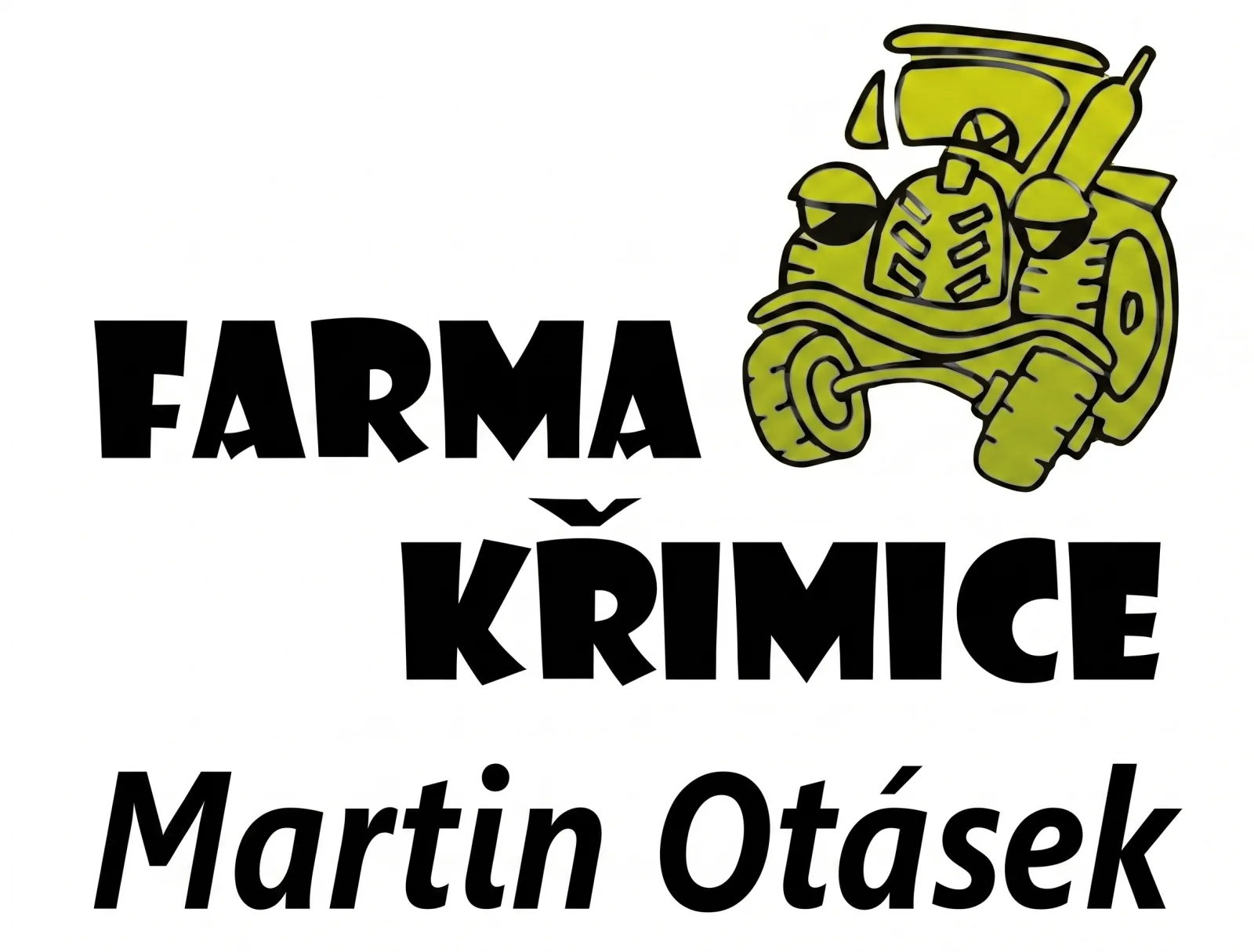 Logo Farma Křimice - Martin Otásek, sponzor letního dětského tábora Domino